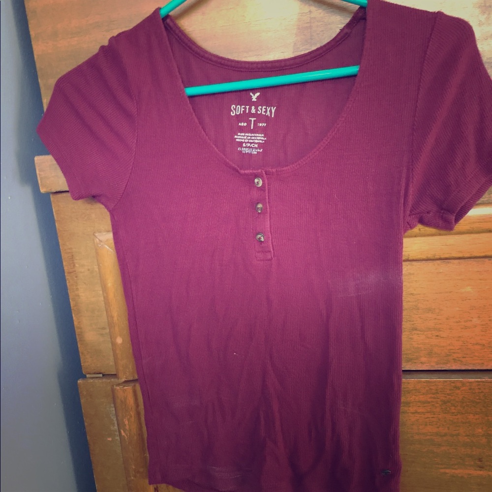 Cropped t-shirt!